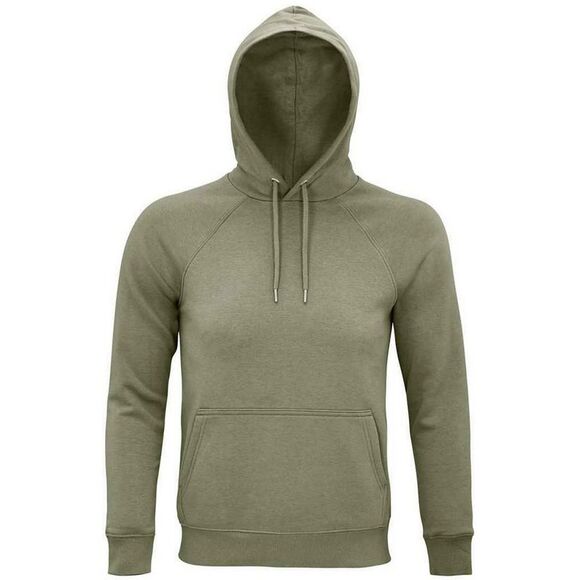 SOLS Unisex Adult Stellar Hoodie / Khaki